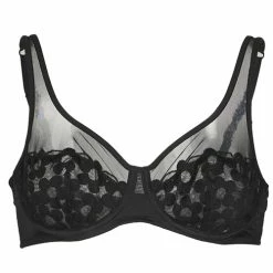 DIM - GENEROUS MOD BRODERIE Noir