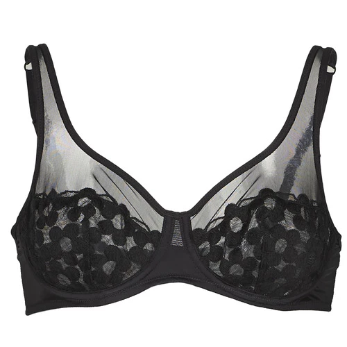 DIM - GENEROUS MOD BRODERIE Noir