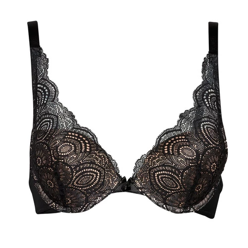 WONDERBRA - GLAMOUR RAFFINE Noir