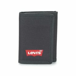 Levi's - BATWING TRIFOLD WALLET Noir