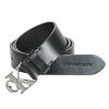 Calvin Klein Jeans - MONO HW LTHR BELT 30MM Noir