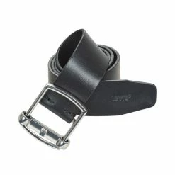 Levi's - CHUNKY CENTER BAR BELT Noir
