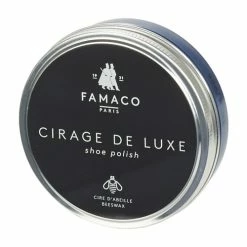 Famaco - BOITE DE CIRAGE DE LUXE MARINE 100 ML Marine